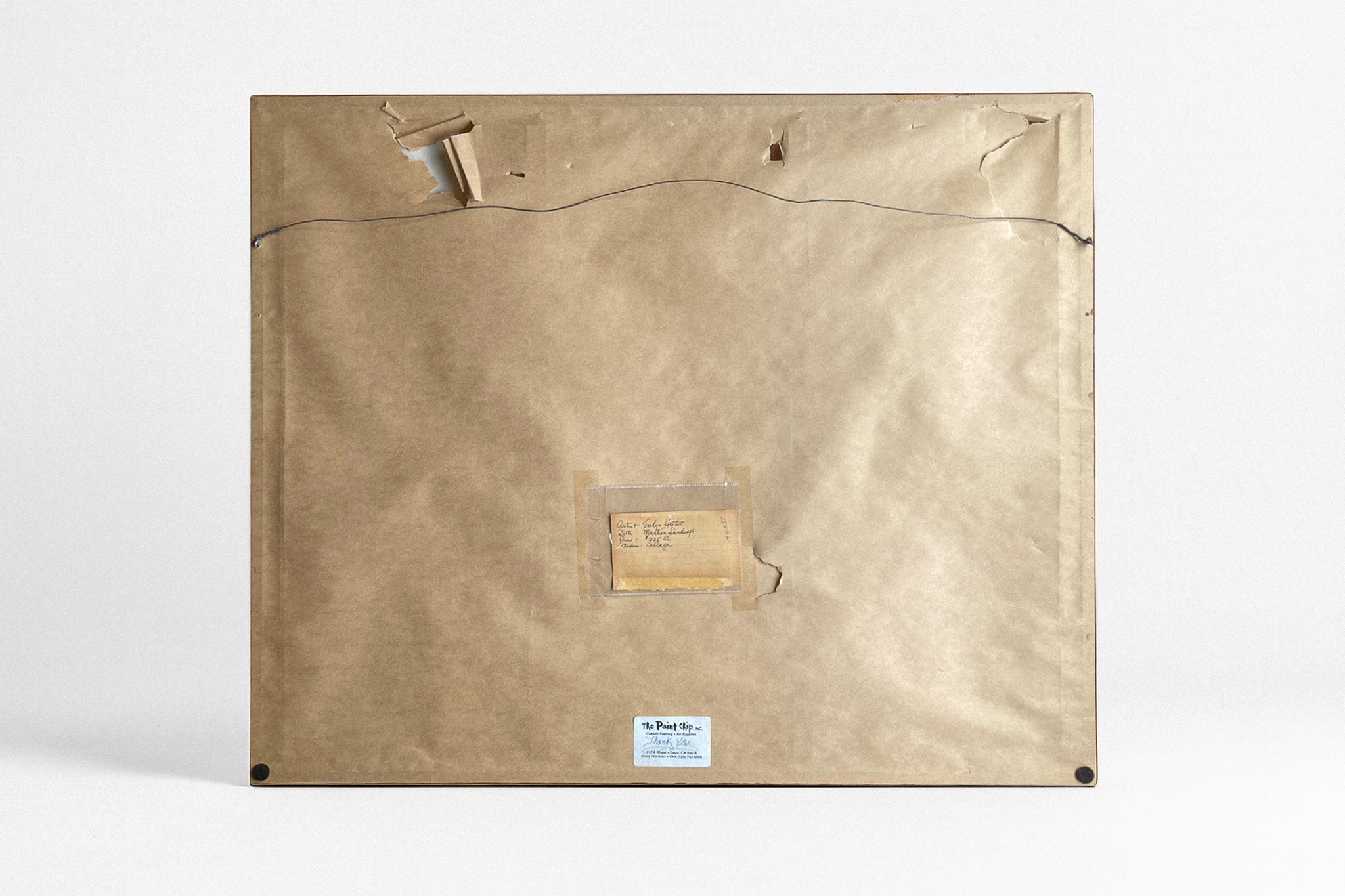 Abstract Collage — Evelyn Hester, “Martian Landings” (1960s)