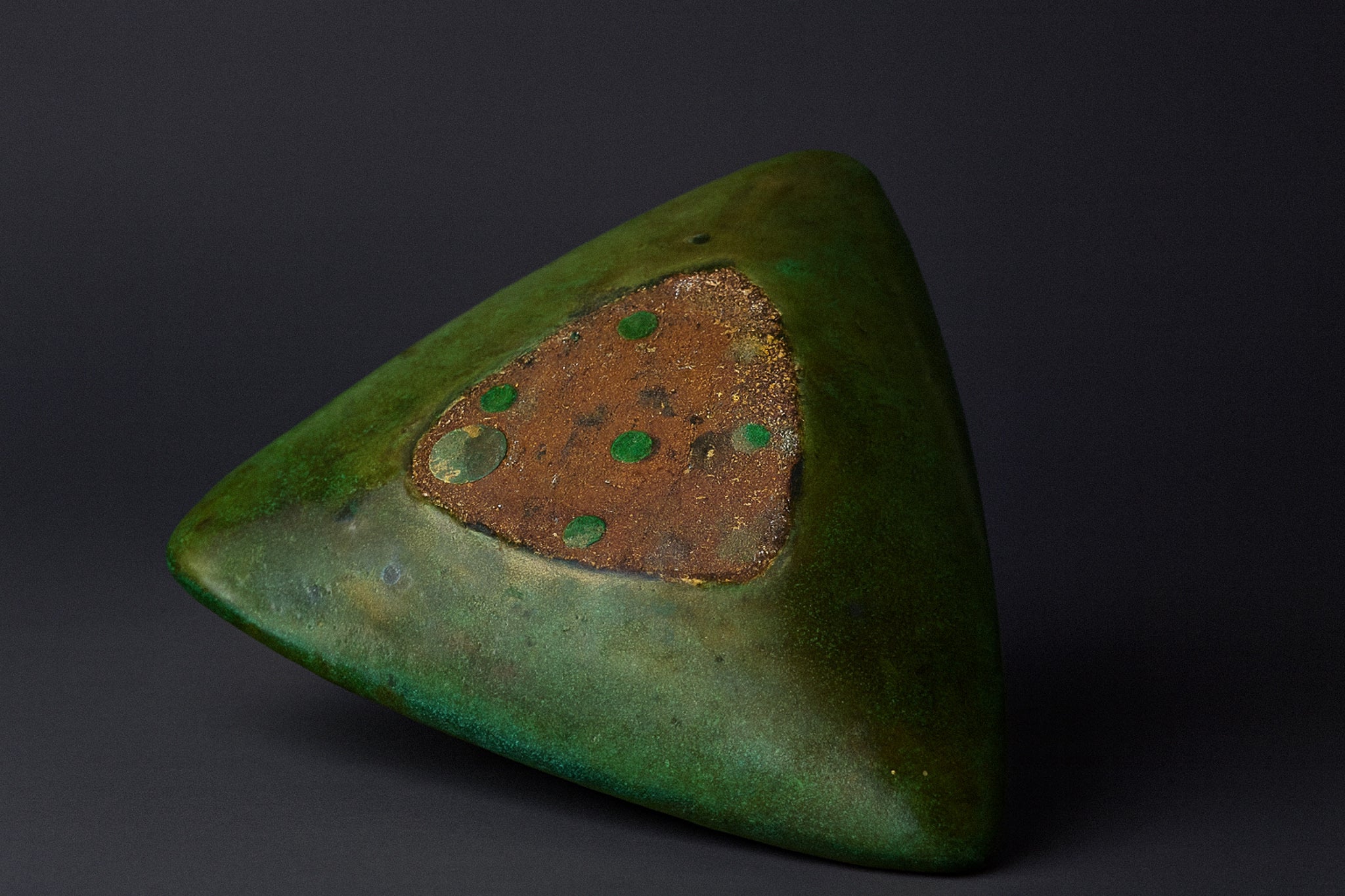 Ripple-Edge Lava Tray (1960s)