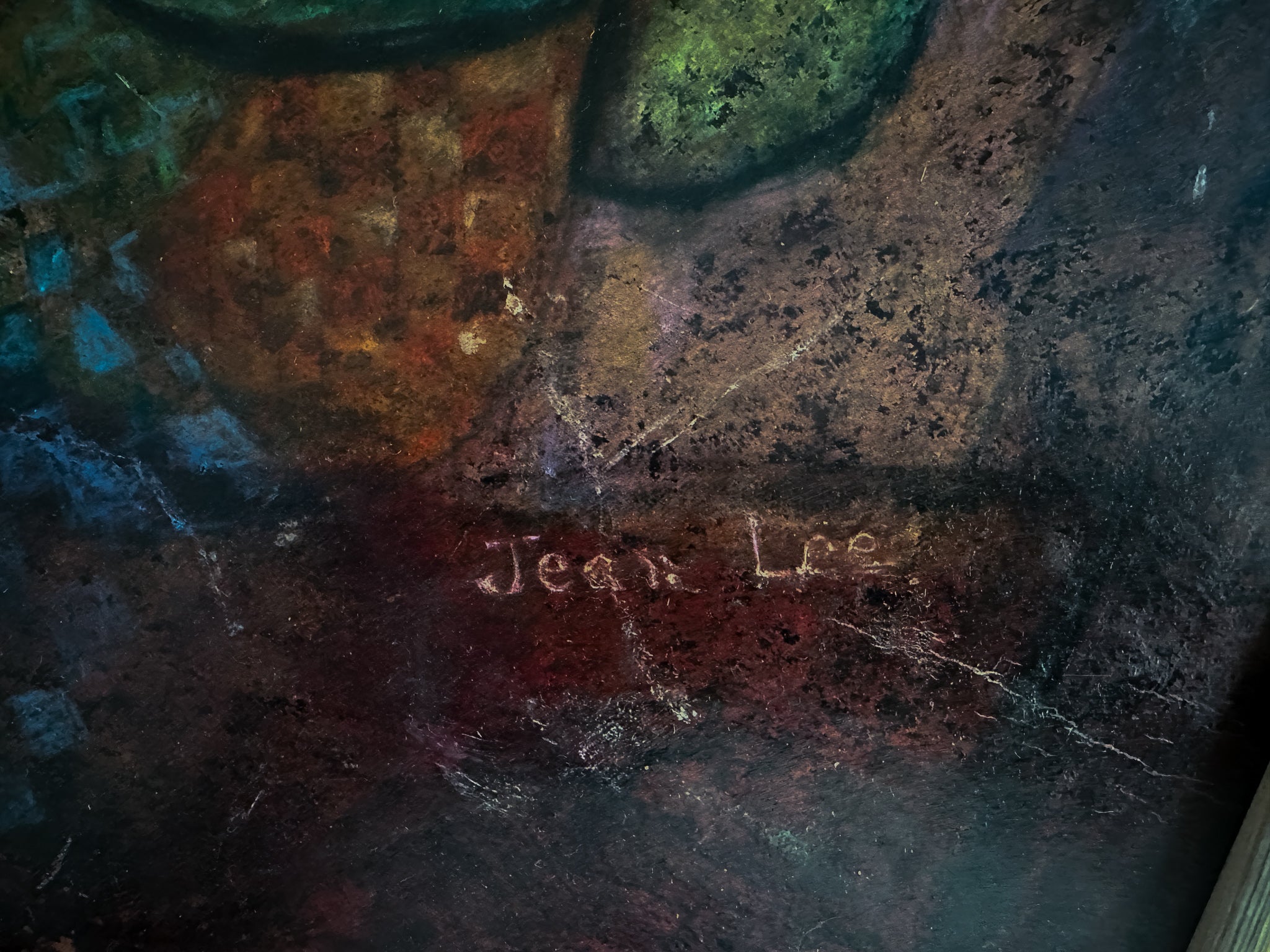 Mixed Media on Board — Jean Lee, "Autumn Glint" (1950–1969)