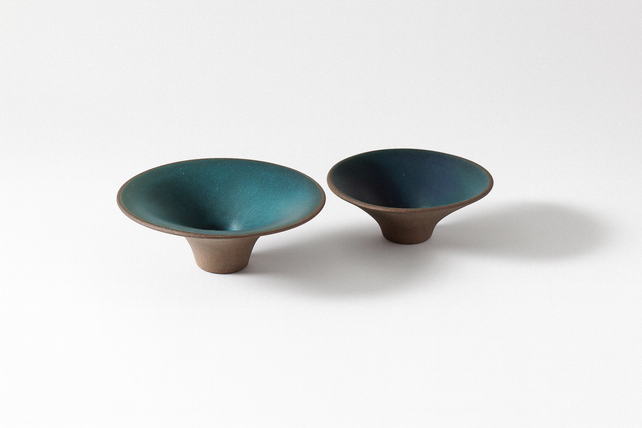 Fluted Siren Bowl Pair (1960s)