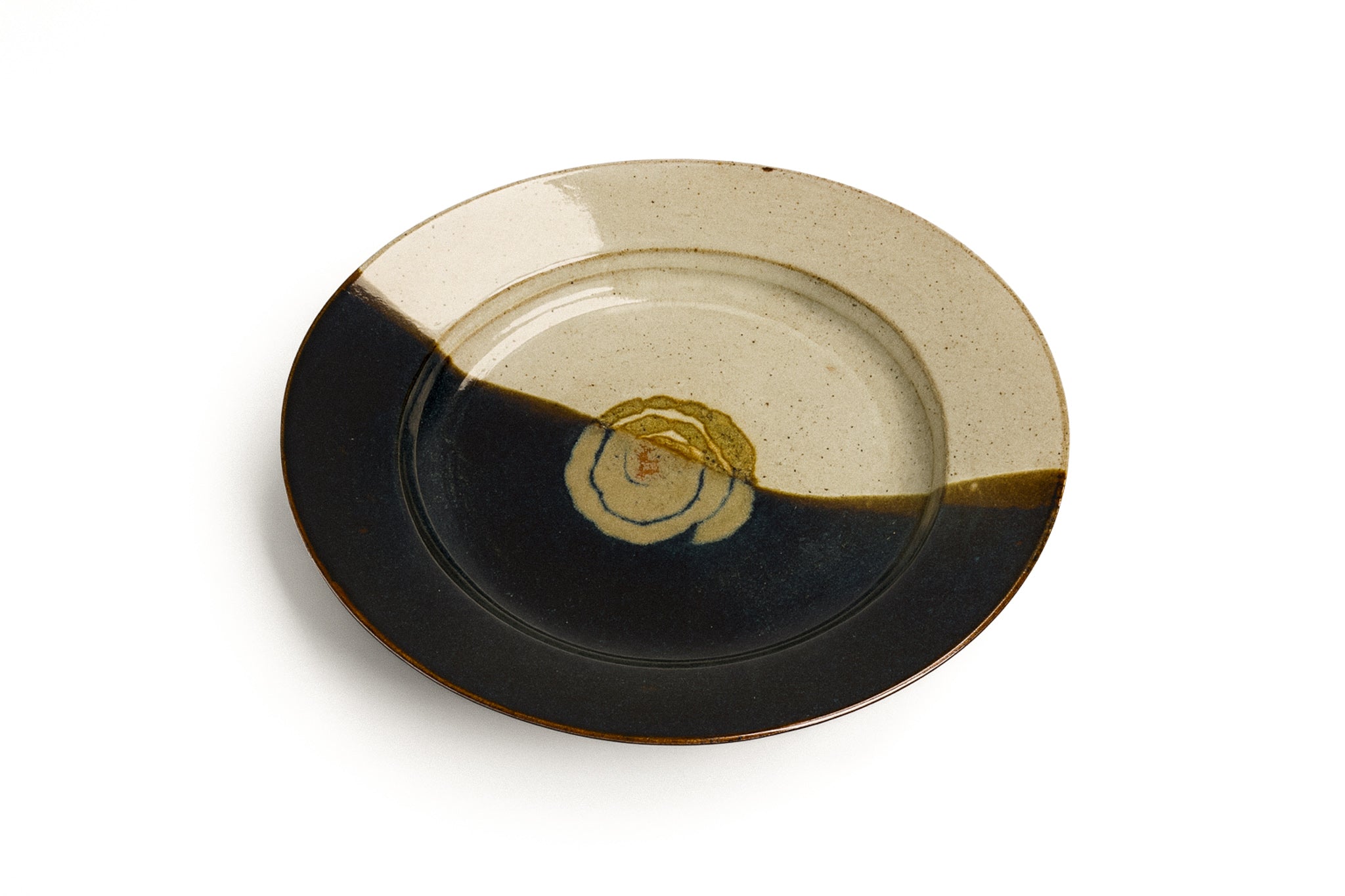 Tableau Abstract Fossilè Plate (1980s)