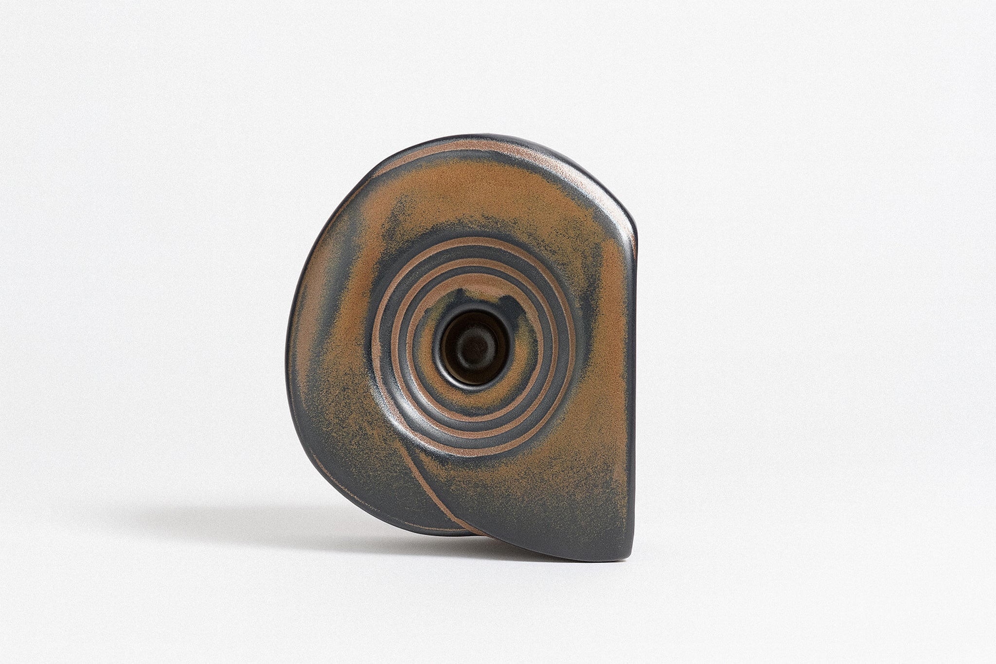Contoured Sculptural Candleholder (1980s)