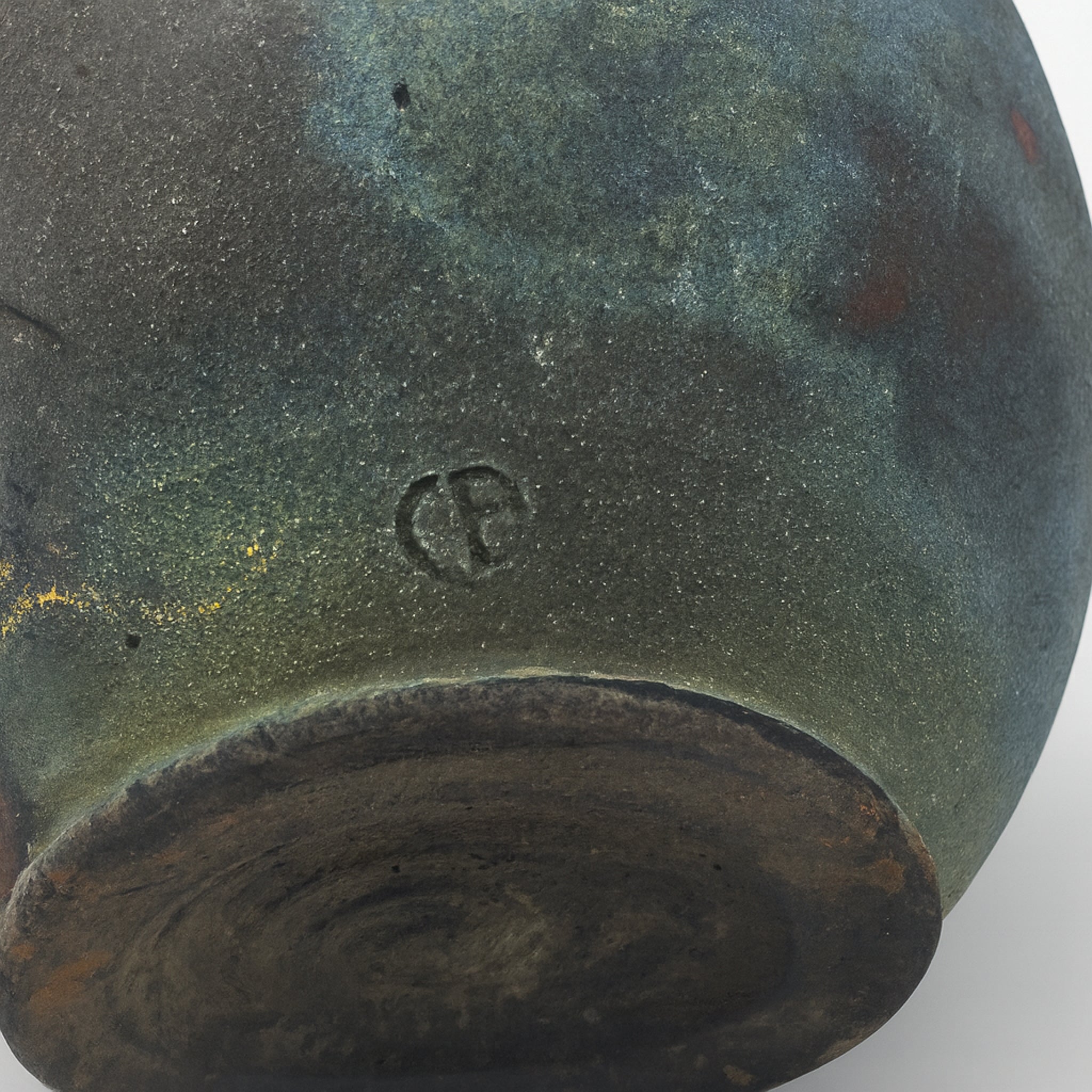 Raku Textured Vessel (1981)