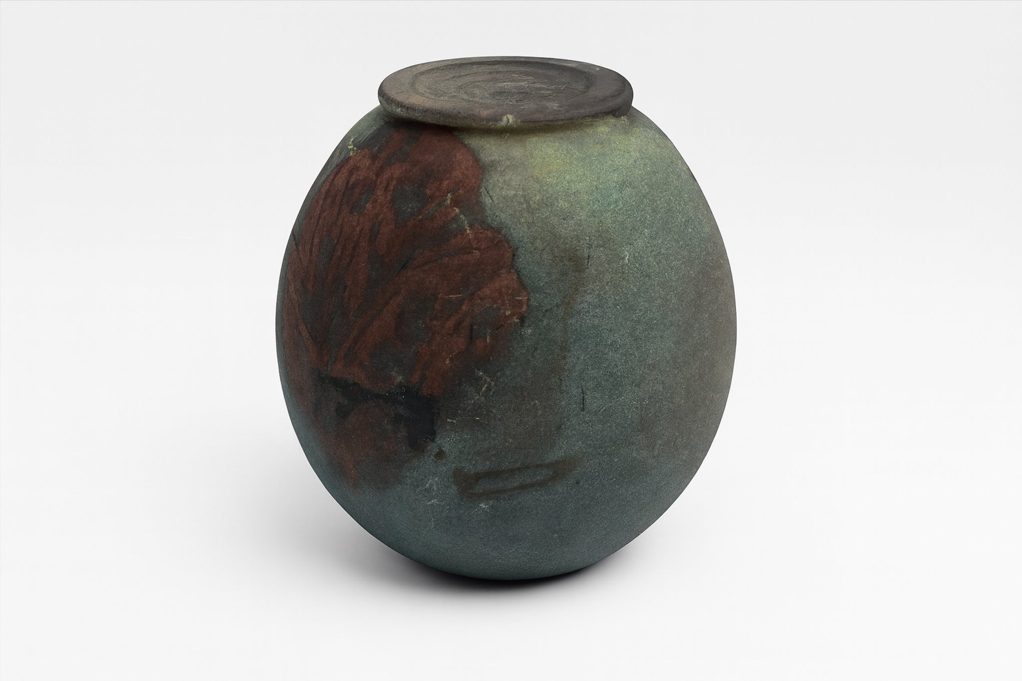 Raku Textured Vessel (1981)